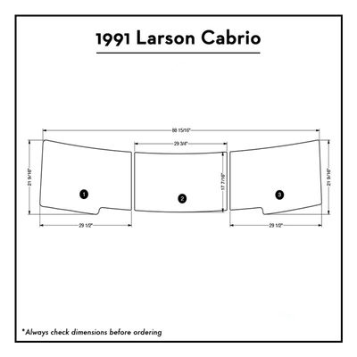 Marine Grade A EVA 1/4&quot; 6mm Swim Platform Pads