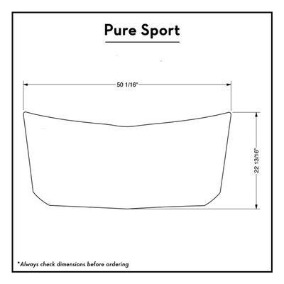 SGS Approval High Density 1.2x2.4m Swim Platform Pads