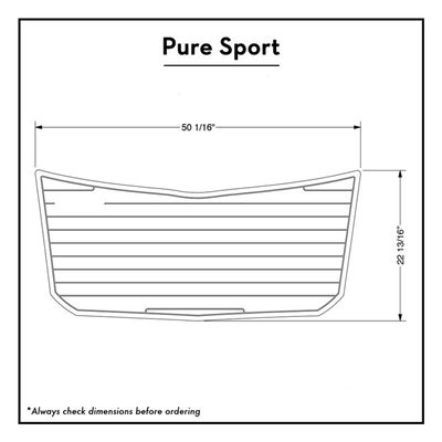 Sunbathing Swim Platform Pads